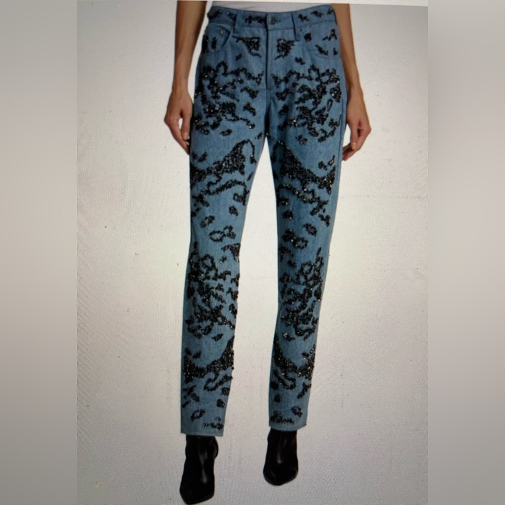Rag and bone Rosa midrise boyfriend sequined. NWOT